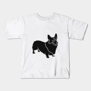 Connect The Corgi Dots Kids T-Shirt